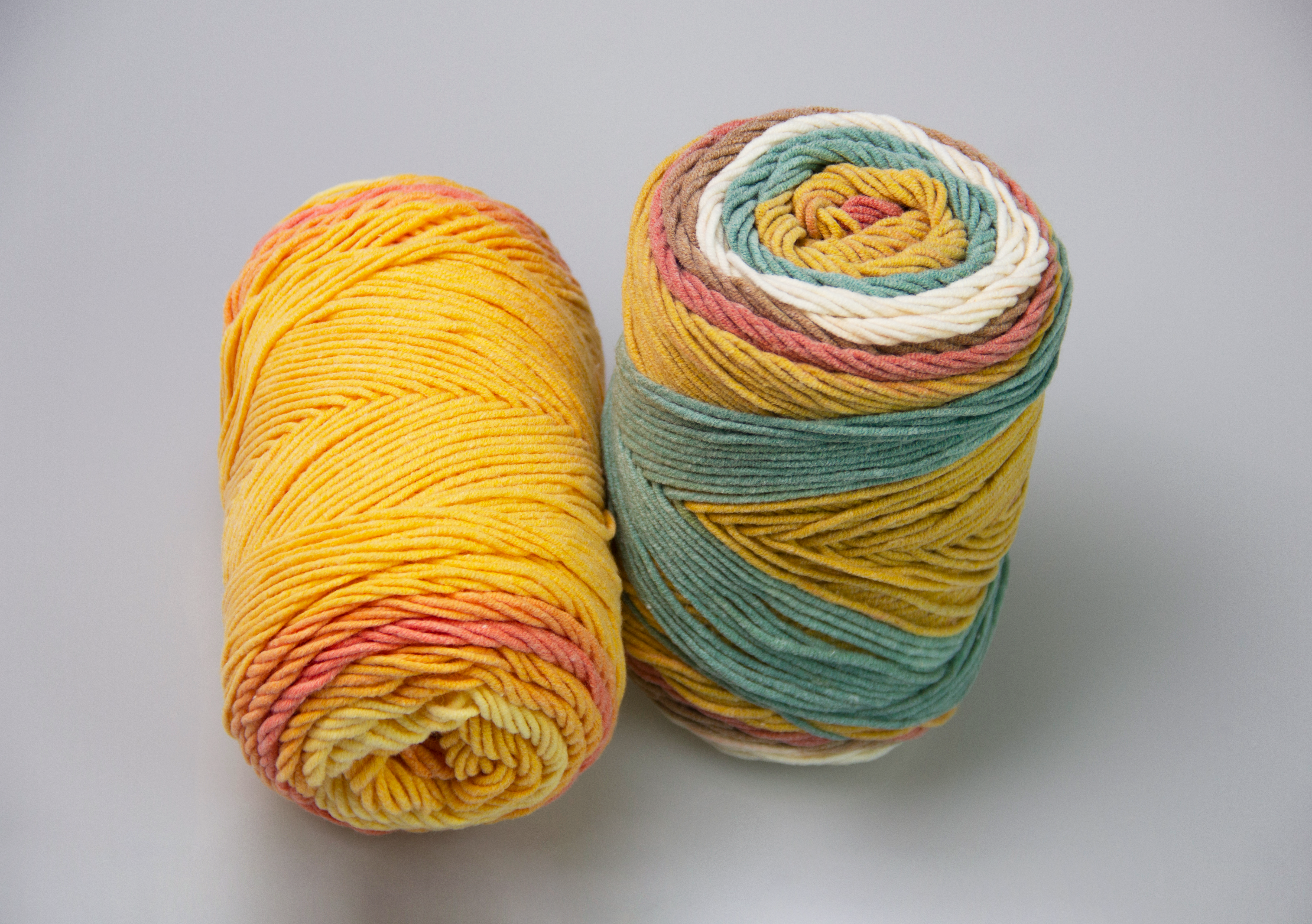 Rainbow yarn